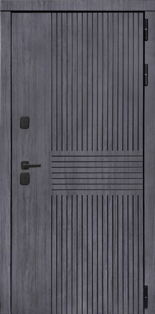 Входная дверь ДвериПРО Берген ФЛЗ-603 Бетон снежный DPRO198282 внешняя сторона