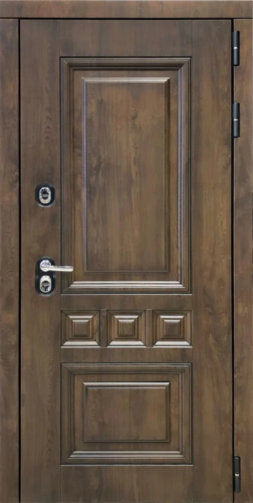 Входная дверь ДвериПРО Аура ФЛЗ -1 Белый матовый DPRO226273 внешняя сторона