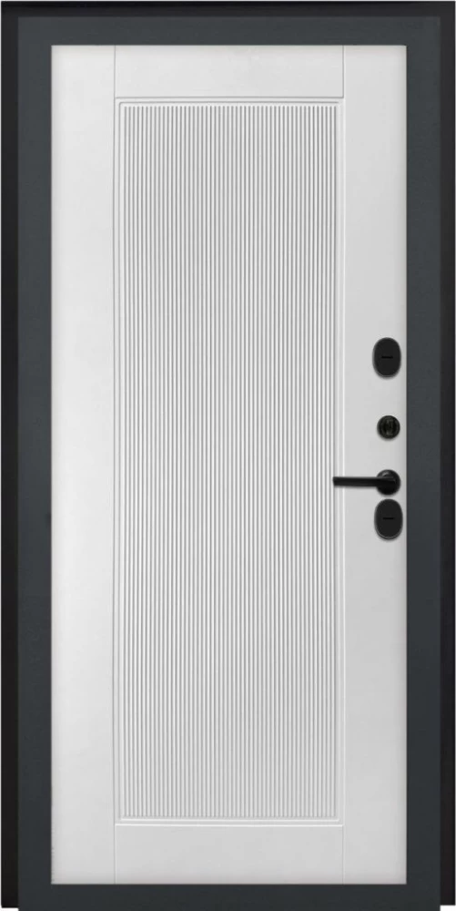 Входная дверь ДвериПРО L-3b ПВХ 10мм Астрод Velutto Bianco DPRO196741 внутренняя сторона