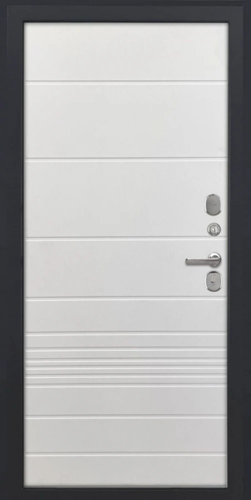 Входная дверь ДвериПРО Д-68 ФЛ-700 (10мм, ясень белый) DPRO198015 внутренняя сторона