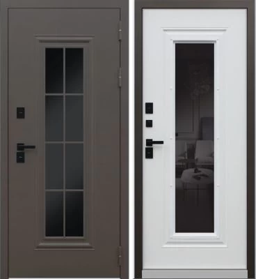 Дверь Тундра с окном Терморазрыв 3К