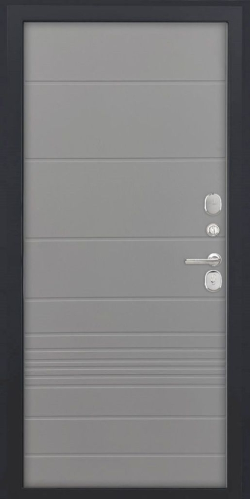 Входная дверь ДвериПРО L Термо ФЛ-700 (10мм, ясень грей) DPRO195487 внутренняя сторона