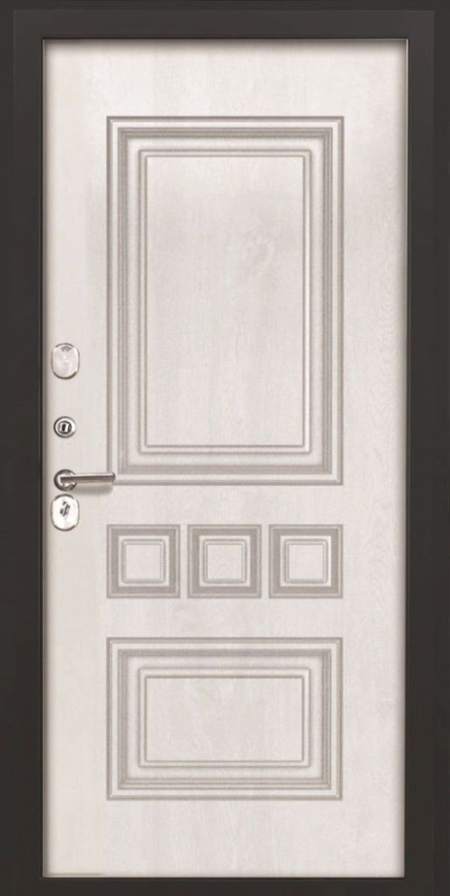 Входная дверь ДвериПРО Модель L-49 фл-608 винорит white DPRO192160 внутренняя сторона